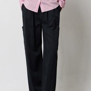 [시슬리] 보쉬 카고 포켓 와이드 팬츠