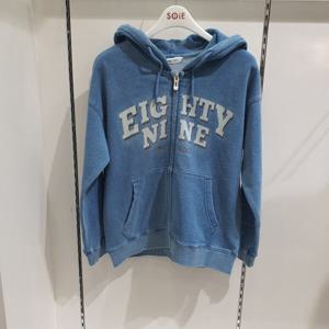 [소이]인디고 피그먼트 후드점퍼 25F5131_KG