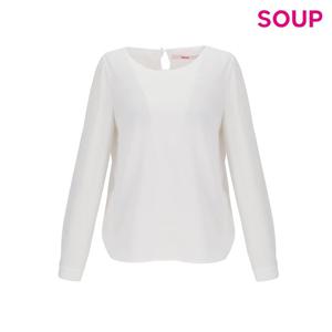 [숲]라운드 넥 긴팔 블라우스(SB3LS30)