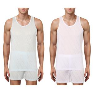 [비비안](2컬러1택)남성 인견 사계절 여름에도 쾌적한 민소매 런닝RU1707