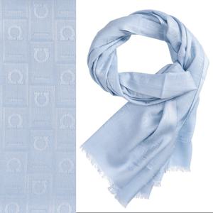 로고 간치니 32 0941 05 776055 페레가모 실크 울 머플러 스카프 목도리