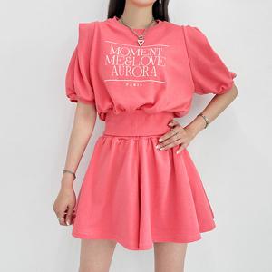 [금찌]금찌 오로라 티 반바지 세트 ST7304S