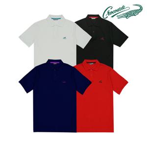 [크로커다일] 남성 카라 무지 반팔 CDR0GTP2701-0