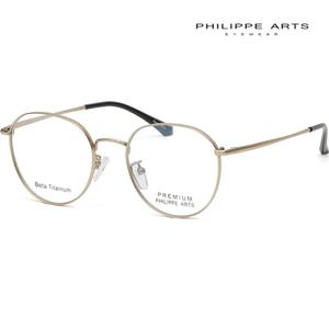 [룩플러스]필립아츠 안경테 PA6002BT C02 베타티타늄 10g 초경량