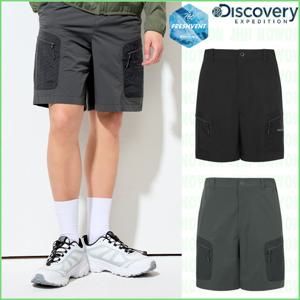 디스커버리 25년 여름 프레시벤트 남성 세미루즈 소재MIX 카고쇼츠 DMSP75053-DXNW