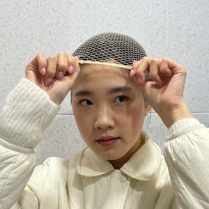 통가발 머리고정 가발망 스킨