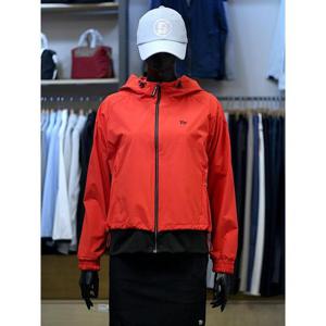 팜스프링스 세이브존03 팜스프링스 골프 여성 봄 여름 밑단 배색 후드 집업 점퍼 AGSWJL251602A