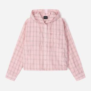 [클라이드]여성 후드 체크 셔츠 자켓 FPBSH761F