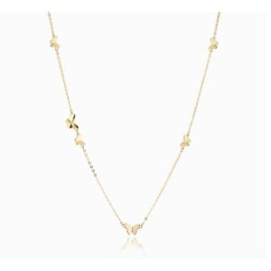 [로이드] 주문제작 럭키 행운나비 패턴 목걸이 LNT24006T