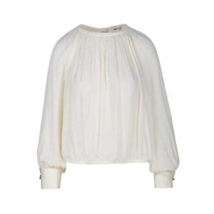 막스마라 NARVEL 플리츠 실크 블라우스 1877312