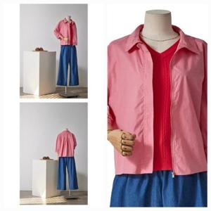 포커스 HC16 집업7부점퍼 FM5C3JP3149