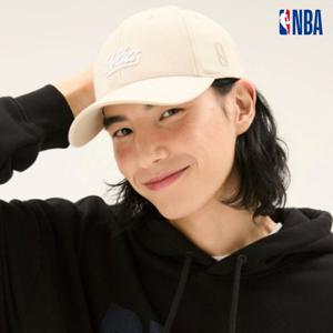 [엔비에이]NBA 공용 데일리 레터 자수 포인트 하드 볼캡 모자 N255AP472P