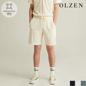 [올젠] 올리버 테리 밴딩 하프 팬츠 (ZMD2PH1101)