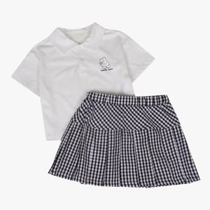 [로엠걸즈(아동)]시원한 티셔츠 고방 스커트상하세트RGSM2542C