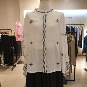 제시뉴욕  자수오버핏 블라우스 (BFM5PNBC8770)