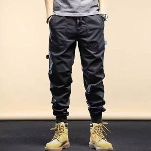남자조거팬츠 카고 빅사이즈 밴딩바지 사계절 하의 룩