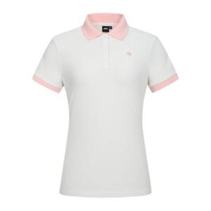 JDX HC12 여성 FLOWER HONEY 카라티셔츠 X2TSW6543IV