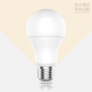 장수램프 A19 LED 벌브 전구 8W E26 주광색