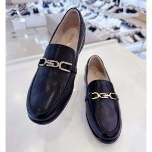 [무크]여성 장식 캐주얼 몰드로퍼 322206 QA 블랙