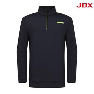 JDX 세이브존07 남성 반집업 티셔츠 X1TLW2402BK