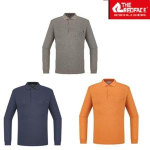 레드페이스 HC22 멜란이지요꼬칼라티셔츠 남성  가을 파워플렉스소재 REWMTSF24211