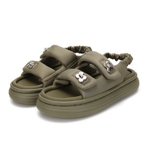 [바바라(슈즈)]바바라 나비 로고 포인트 캐주얼한 샌들 BBH363_KK