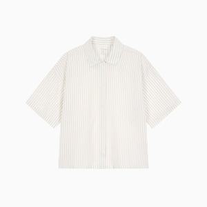 [캘빈클라인언더웨어]여성 코튼 포플린 슬립웨어 반팔 셔츠QS7314-T8K