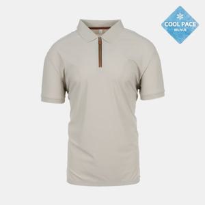 남성 골프웨어 쿨링 하프집업 여름 반팔티 BRM020