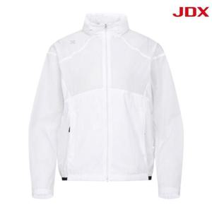 JDX 세이브존07 여성 메쉬 배색 후드점퍼 X1WJW6101WH