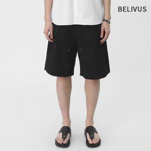 남성 밴딩 숏팬츠 스판 면바지 BBJ110