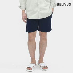 남성 반바지 스판 면바지 빅사이즈 베이직 BWS078