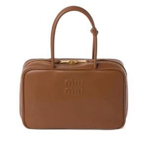 미우미우 보 토트 백 5BB117VMON2CRW