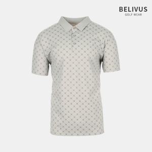남성 골프웨어 여름 패턴 반팔 티셔츠 BBLT043