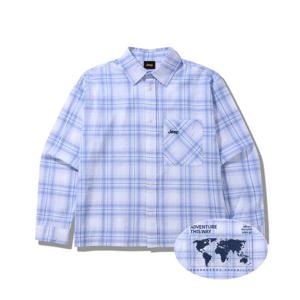 [지프]공용 루즈핏 체크셔츠(JQ2SHU105)