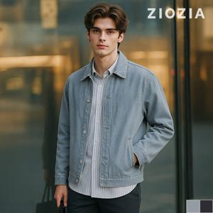 [지오지아] 브러쉬 워싱 데님셔츠 자켓 (ABD5DJ1301)