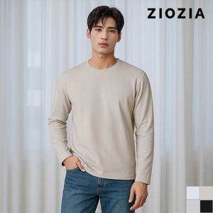 [지오지아] RIB 조직 라운드 넥 티셔츠 (ABD5TR1101)