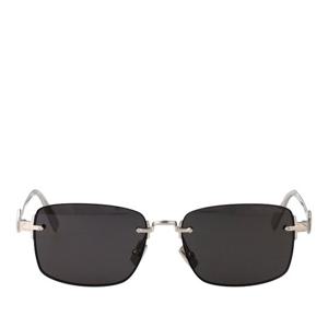 디올 림리스 프레임 렉탱귤러 렌즈 선글라스 DM40163U F0A0 54