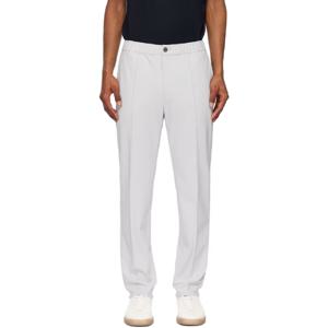 25 FW 띠어리 남성 그레이 커티스 드로우스트링 슬랙스 251216M191022