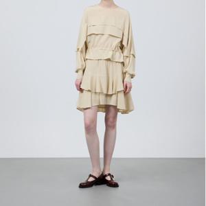 [쥬크]백밴딩 프릴 미니 스커트 (Z251MSD002)