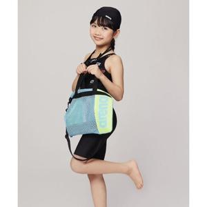 [아레나] 무빙 여아동 4부 반신 수영복키트 A4BG1KG05BLK