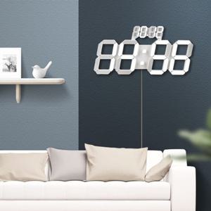 LED데이즈 벽시계인테리어 무소음거실 전자 사무실