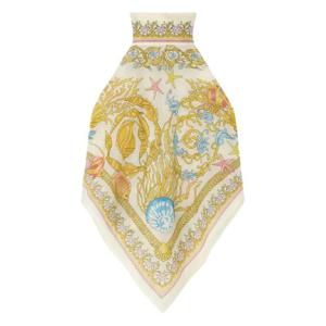 베르사체 언더워터 바로코 커버업 풀라드 탑 10165881A15491