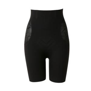 [비너스]블랙 무봉제 보정용 하이웨스트 지퍼형 사각거들 VGRG11T