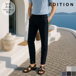 [에디션] 테이퍼드 크롭 린넨 팬츠 (NED2PP1907)