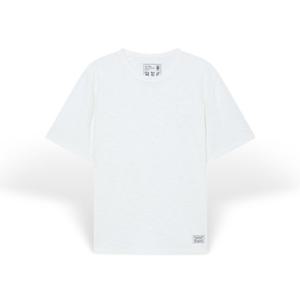 [헤지스] 남성 로고 자수 라운드넥 반팔티셔츠 HZTS5B003OW