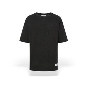 [헤지스] 남성 슬럽 릴랙스핏 크루넥 티셔츠 HZTS5B503BK