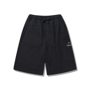 [지프]공용 익스플로어 마운틴로고 밴딩 반바지(JQ2TSU924)