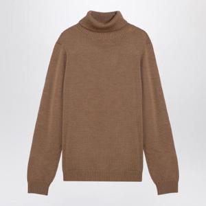 ROBERTO COLLINA 캐멀 메리노 울 터틀넥 풀오버 RA02003RA02XHROBER-05