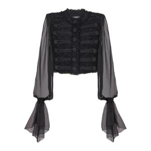 발망 시폰 소매 트위드 재킷 FF1HR140MH42