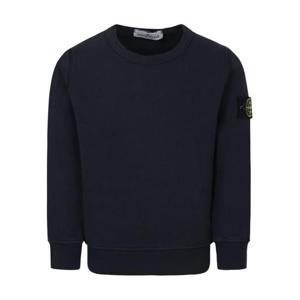 주니어 스톤 아일랜드 니트 스웻셔츠 61000 11V0020 Blue